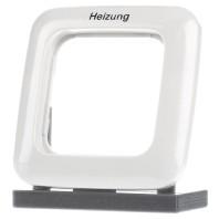 Busch-Jaeger 2CKA001725A0662 Frame, Verwarmingsnoodschakelaar Frame 1-voudig Duro 2000 SI Crème-wit, Parel-wit 1 stuk(s) - thumbnail