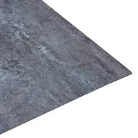 VidaXL Vloerplanken 20 st zelfklevend 1,86 m² pvc grijs marmerpatroon - thumbnail