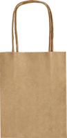 Tas folia kraft 125gr 12x15x5.5cm 20 stuks naturel - thumbnail