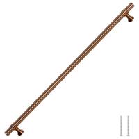 Handvatten 5 st 320 mm roestvrij staal bronskleurig - thumbnail