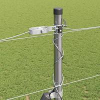 Weidehekwerk Zilver 25 x 1.6 m Gegalvaniseerd staal - thumbnail