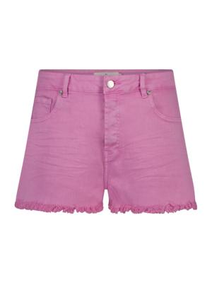 Lody Denim Short Lilac Chiffon