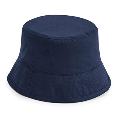 Beechfield CB90N Organic Cotton Bucket Hat - Navy - L/XL Beechfield CB90N Organic Cotton Bucket Hat - Navy - L/XL