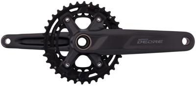 SHIMANO crankstel "deore fc-m5100-b2" crankset shim.deore 175mm