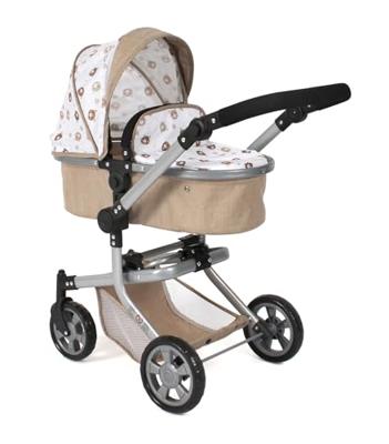 Combi-poppenwagen Mika - Beertjes Beige