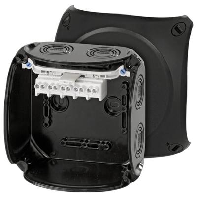 Hensel 62000054 Verdeeldoos Halogeenvrij, Verzegelbaar, Weerbestendig (l x b) 130 mm x 130 mm 1 stuk(s)