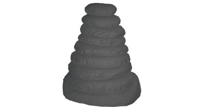 Ligkussen met rits antraciet 38 cm Slaapplezier Gebr. de Boon - Gebr de boon Ligkussen met rits antraciet 38 cm Slaapplezier Gebr. de Boon - Gebr de boon