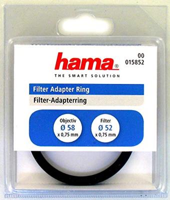 Hama Filteradapterring 58/52 Hama Filteradapterring 58/52