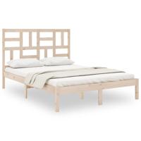 Bedframe zonder matras massief hout 160x200 cm - thumbnail