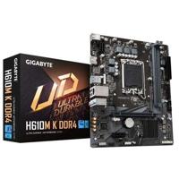 Gigabyte H610M K DDR4, LGA1700, Intel H610M, M.2 Gen3x4, GbE LAN, PCIe 4.0 - thumbnail