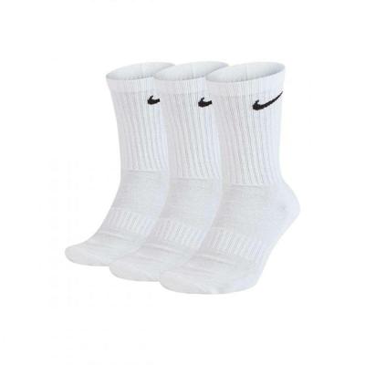 Nike SX7664 Everyday Cushioned Crew Socks 3-Pack - Wit - 46-50 Nike SX7664 Everyday Cushioned Crew Socks 3-Pack - Wit - 46-50