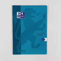 Oxford 400107506 Touch notitieboek 10 stuks 4 kleuren A4 geruit 10 mm 144 pagina's 90 g flexibele kartonnen deksel - thumbnail