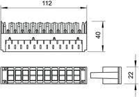 OBO Bettermann LSA-B-MAG Montage-accessoires 1 stuk(s) - thumbnail