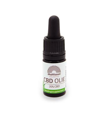 Mattisson CBD Olie 20% 5 Milliliter
