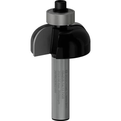 Bosch Accessories 2608628363 Halfrondprofielfrees Hardmetaal Lengte 54 mm Afmeting, Ø 28.7 mm Schachtdiameter 8 mm