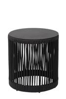 Lucide PINGI - Oplaadbare Vloerlamp Binnen/Buiten - Accu/Batterij - Ø 33,5 cm - LED 3 StepDim - 1x3W 3000K - IP44 - Zwart - thumbnail