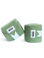 Equestrian Stockholm Fleece Bandages groen maat:one size - thumbnail