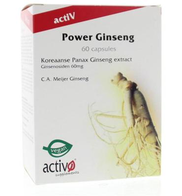 Activo Power Ginseng Capsules Activo Power Ginseng Capsules