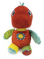 Clementoni baby pluchen knuffel dinosaurus - thumbnail