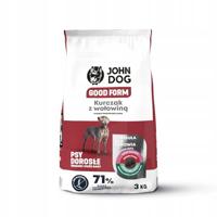 JOHN DOG Good Form Medium and large breeds Chicken with beef - droog hondenvoer - 3kg - thumbnail