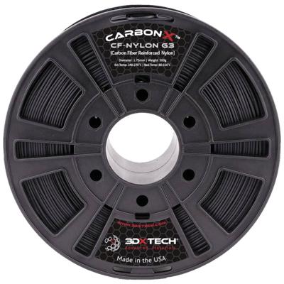 3D Xtech NYL3010500BK0 CarbonX CF Polyamid PA6 Filament PA (polyamide) Chemisch bestendig 1.75 mm 500 g Zwart 1 stuk(s)