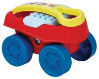 Vrachtwagen met Bouwstenen Ecoiffier 7714 40 Onderdelen - thumbnail