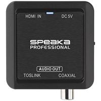 SpeaKa Professional Audio Converter [HDMI - Coaxiaal, Toslink] - thumbnail
