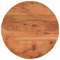 Tafelblad rond 40x2,5 cm massief acaciahout - thumbnail