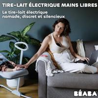 Elektrische Freihand-Milchpumpe BEABA blauw - thumbnail