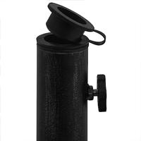 VidaXL Parasolvoet 48x48x33 cm gietijzer zwart - thumbnail