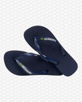 Havaianas Brasil logo navy blue donkerblauw maat 3940 - thumbnail