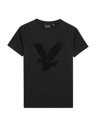 Lyle & Scott winter t-shirt jongens - zwart