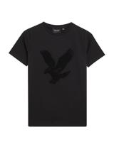 Lyle & Scott winter t-shirt jongens - zwart - thumbnail