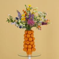 Handgebonden kunstboeket Monica Dresden - Gemengd - thumbnail