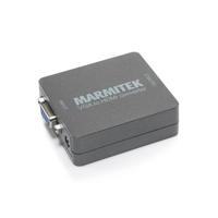 VGA naar HDMI Adapter - Marmitek Connect VH51 - HDMI Converter - 3,5 mm aansluiting - Full HD - Geen software nodig - 720 of 1080P zelf selecteren - Automatische Zoomfunctie, grijs - thumbnail
