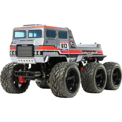 Tamiya Dynahead 6x6 Brushed 1:18 RC auto Elektro Monstertruck 4WD Bouwpakket Tamiya Dynahead 6x6 Brushed 1:18 RC auto Elektro Monstertruck 4WD Bouwpakket