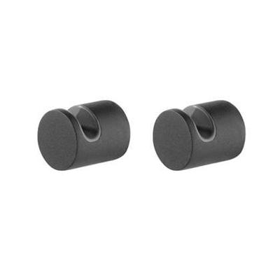 Handdoekhaak Tiger Bold Klein Zwart (2 stuks)