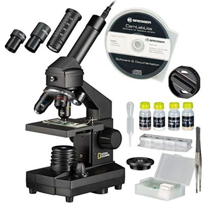 NATIONAL GEOGRAPHIC 40x-1024x Microscoop (koffer en USB oculair inclusief)