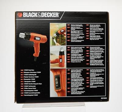 Heteluchtpistool Black & Decker KX1650 Verfstripper 1750 W - thumbnail