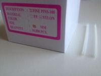 Textielpins 15mm I-pin fijn 100/clip Nyl - thumbnail