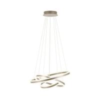 Stars of Light Design hanglampTonarella 3-rings champagne - 39314 - thumbnail