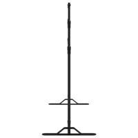 Achtergrondstandaards 2 st 305x243 cm staal zwart - thumbnail