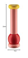 ALESSI - Pepermolen - Pepermolen Red, Pink Yellow - thumbnail