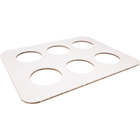 Draagtray 6-gaats FSC karton | 150 stuks - thumbnail