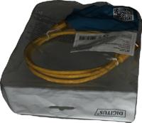 Digitus DK-1612-010/Y RJ45 Netwerkkabel, patchkabel CAT 6 U/UTP 1.00 m Geel Verdraaide paren 1 stuk(s) - thumbnail