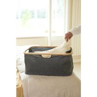 Brabantia Wasmand - 40 liter - opvouwbaar - pepper black 232725 - thumbnail