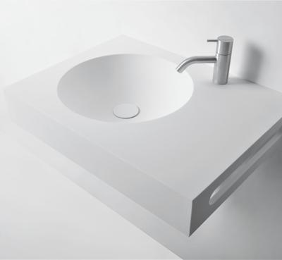 Wastafel Ideavit Solidnext 60x45x10 cm Inclusief Handdoekhouder Solid Surface Mat Wit Wastafel Ideavit Solidnext 60x45x10 cm Inclusief Handdoekhouder Solid Surface Mat Wit