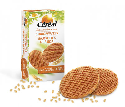 Cereal Stroopwafels minder suikers (175 gr)