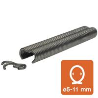 Rapid Hekwerk Hogringen VR22 | 1.100 Stuks | Grijs - 5001333 - thumbnail