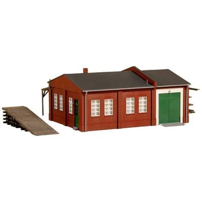 Auhagen 11462 H0 Spoorwegmeesterwerk met oprijplaat Auhagen 11462 H0 Spoorwegmeesterwerk met oprijplaat